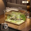 Small fish tank + oxygen-enhancing pump