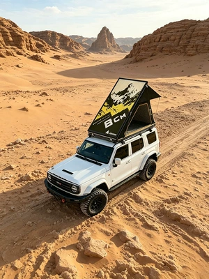Avtomobil dam çadırları 8cm Aluminum Alloy Car Roof