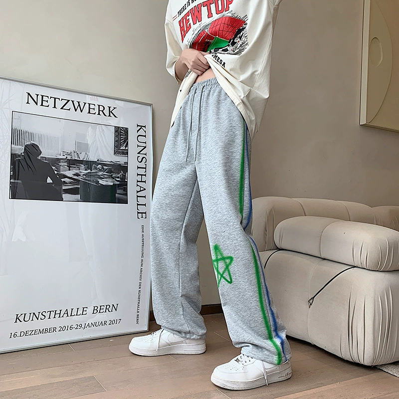 Tide, sexy summer thin casual trousers