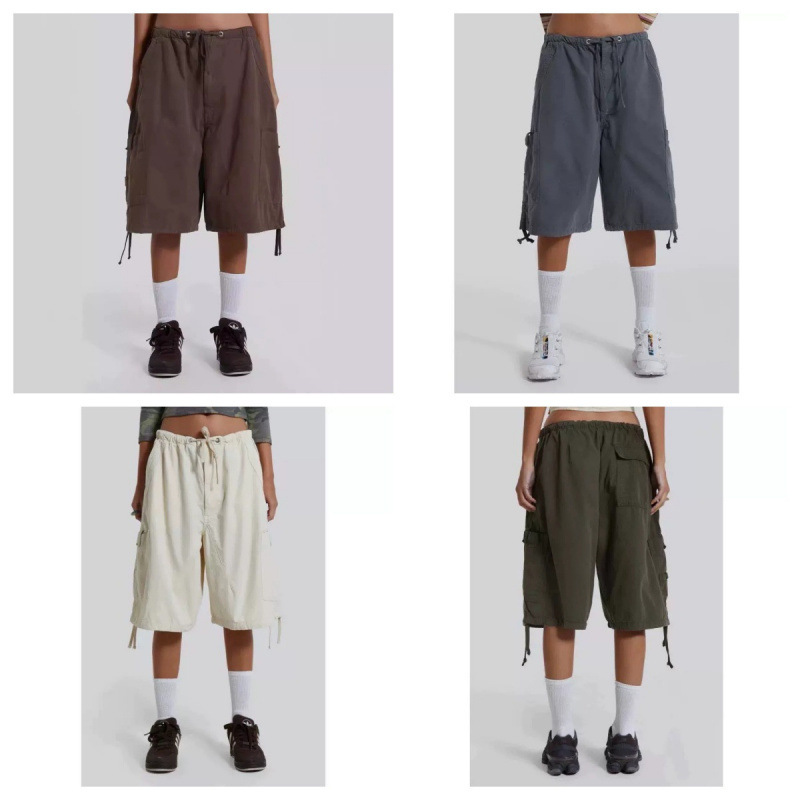 Jaded london short overalls casual shorts loose straight loose wide leg antique shorts Jaded london short overalls casual shorts loose straight loose wide leg antique shorts