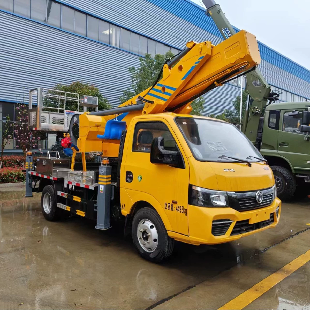 Заводская прямые продажи Dongfeng Tuyi синий бренд 21-метровый подъёмник высотного рабочего оборудования прямой рукав телескопический рукав подъемное устройство C сертификат