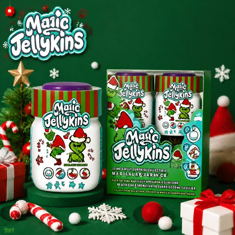 Cross-border New Product: Christmas Grinch Magic Shaking Jar - Grinch Surprise Blind Box for Children to Shake Cross-border New Product: Christmas Grinch Magic Shaking Jar - Grinch Surprise Blind Box for Children to Shake