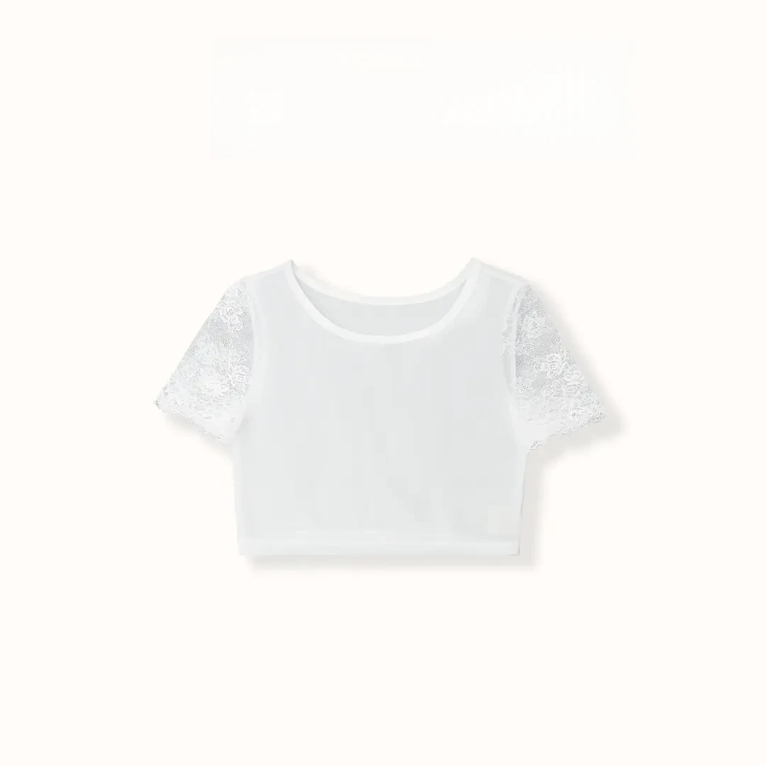 Summer New Chinese Style Everyday Short Lace Patchwork Women's Slimming Versatile Base Tank Top Bestseller Dropshipping Wholesale