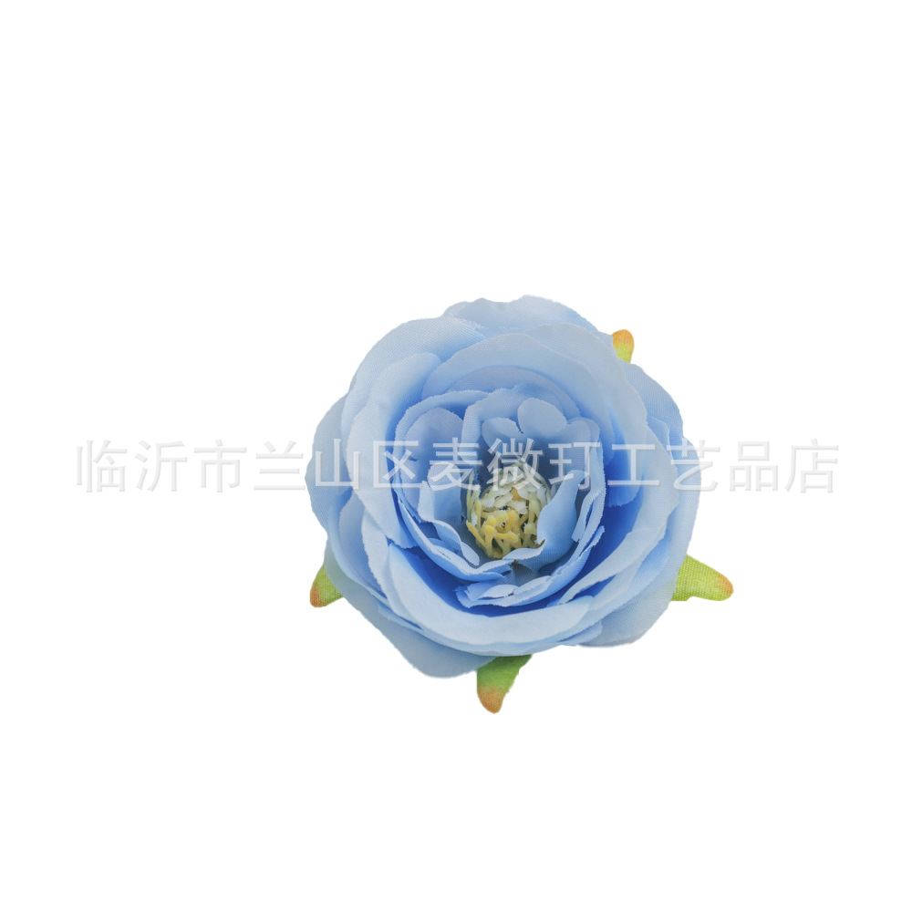 파란색