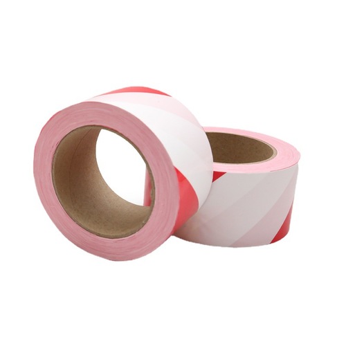 Source T warning tape plastic PE new material disposable caution barrier tape ribbed without words 100m red white yellow