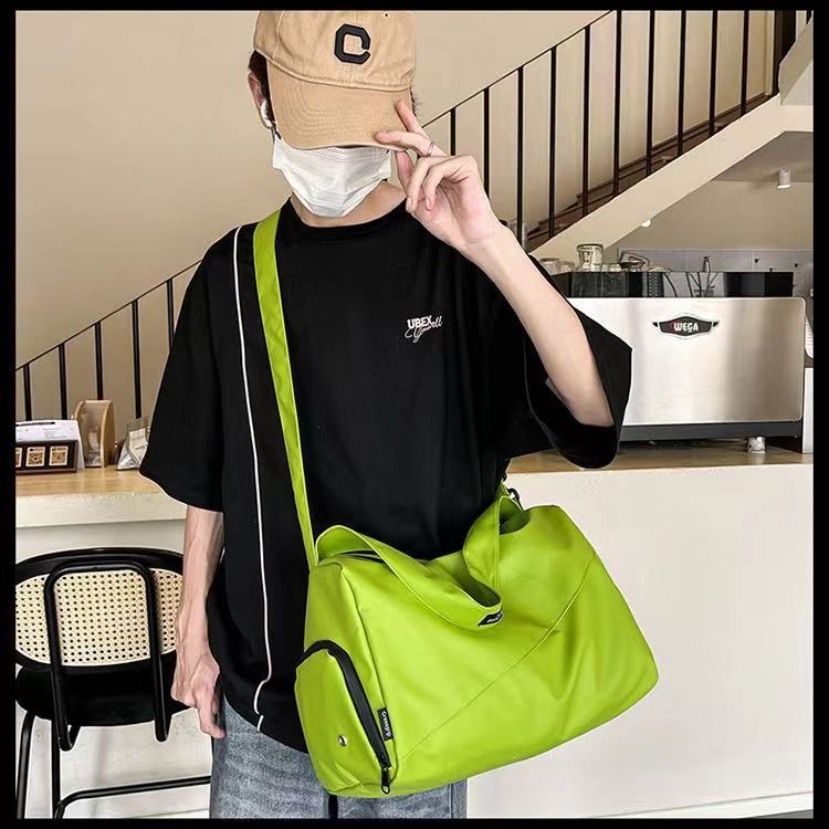 Unisex Basic Classic Style Solid Color Oxford Cloth Travel Bags display picture 5