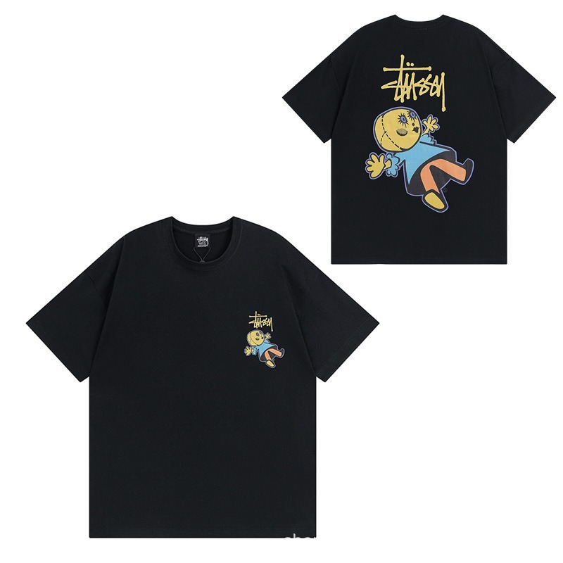 STU 25SS 新品 STU 高品質純綿 男女同型半袖Tシャツ トレンドブランド服|undefined