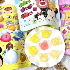 Disney Soft Candy tusm60g Wedding Celebration Lucky Candy Fruity Flavor Soft Candy Snack QQ Rubber Candy Gift with Handwriting