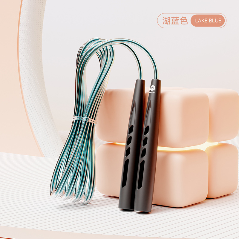 파란색 로프 + 검은 손잡이