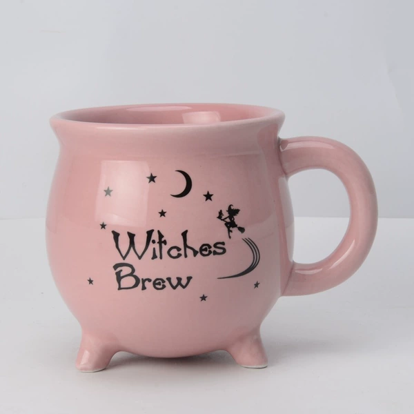 B22. Black Witch Cup with pink bottom