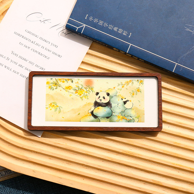 新商品の創意的な中国画の風の巻物の大きいパンダの冷蔵庫は家の装飾の磁気を貼って国風の成都文を貼って記念品を作ります。|undefined