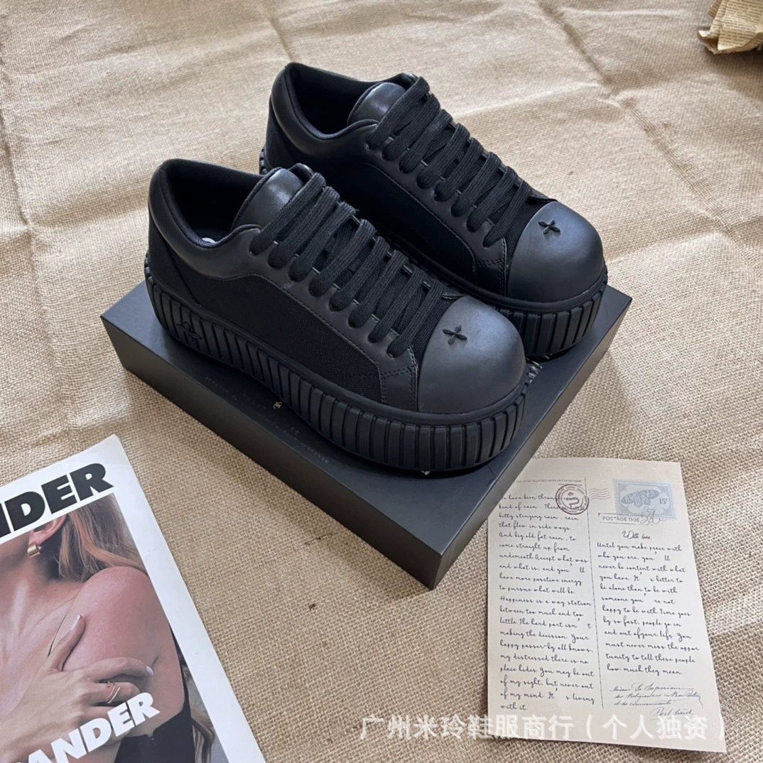Кроссовки SM-KK Cross Flower Wandering Thick Sole с увеличенной резиновой подошвой, мягкий отскок, повседневные, украшаемые устойчивые к износу канвасовые ботинки