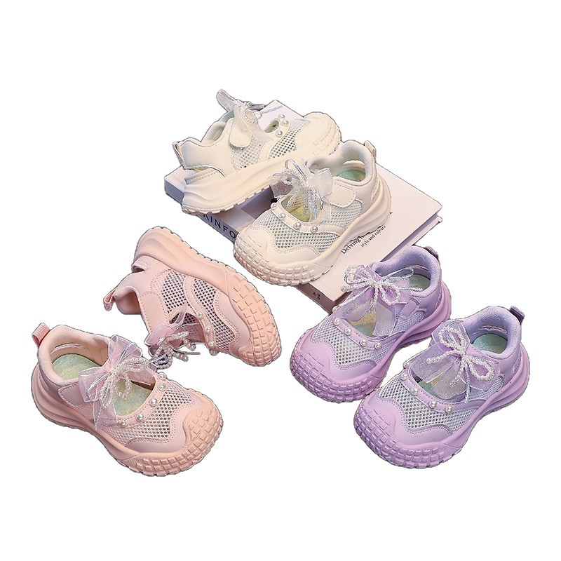 Sandálias de niñas verano 2026 nuevos zapatos de princesa suave para niños zapatos de cabeza grande zapatillas frías de niñas huecas zapatos image 6