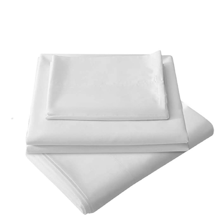 Suministro directo de fábrica Amazon transfronteriza de fibra de bambú de cuatro piezas ropa de cama Four Seasons sábana ajustable funda de almohada