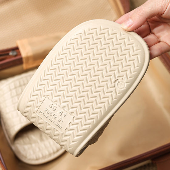 Travel Foldable Portable Slippers Women's Travel Travel Non-Slip Bathing Aircraft Hotel Disposable Sandals Women