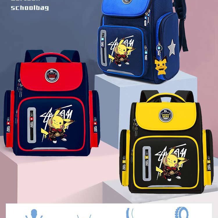 Bolso de escuela de la fábrica en existencia para los muchachos y las muchachas de los estudiantes de la escuela primaria Grado 1, 2, 3, 4, 5 y 6