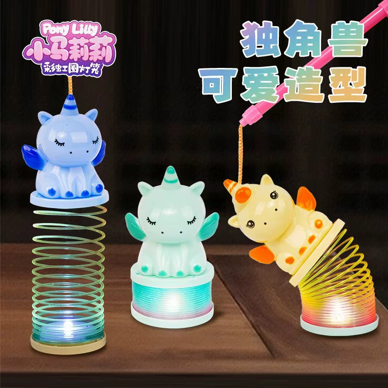 Картонный handheld Slinky, flashlight, игрушка, новая коллекция, оптовая продажа