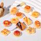 New Cute Resin Small Accessories Wholesale Simulation Food Play Bread Bakery Shop Ornaments DIY Hairpin Shoe Buckle Accessories