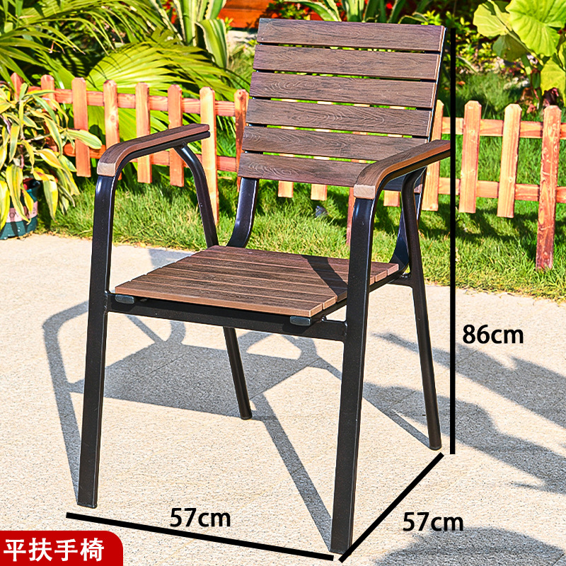 silla de caña de aluminio jardín terraza al aire libre silla de caña mesa al aire libre combinación de muebles al aire libre al por mayor interior