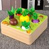 Carrot realistic fruit wooden toy, early education, 0-3 years, Birthday gift