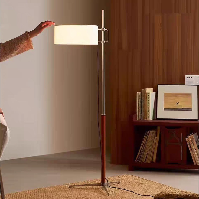 Vintage Floor Lamp Bauhaus Style for Living Room, Next to Sofa, Study, Tea Room, Adjustable, Minimalist French Wabi-Sabi Style Vintage Floor Lamp Bauhaus Style for Living Room, Next to Sofa, Study, Tea Room, Adjustable, Minimalist French Wabi-Sabi Style