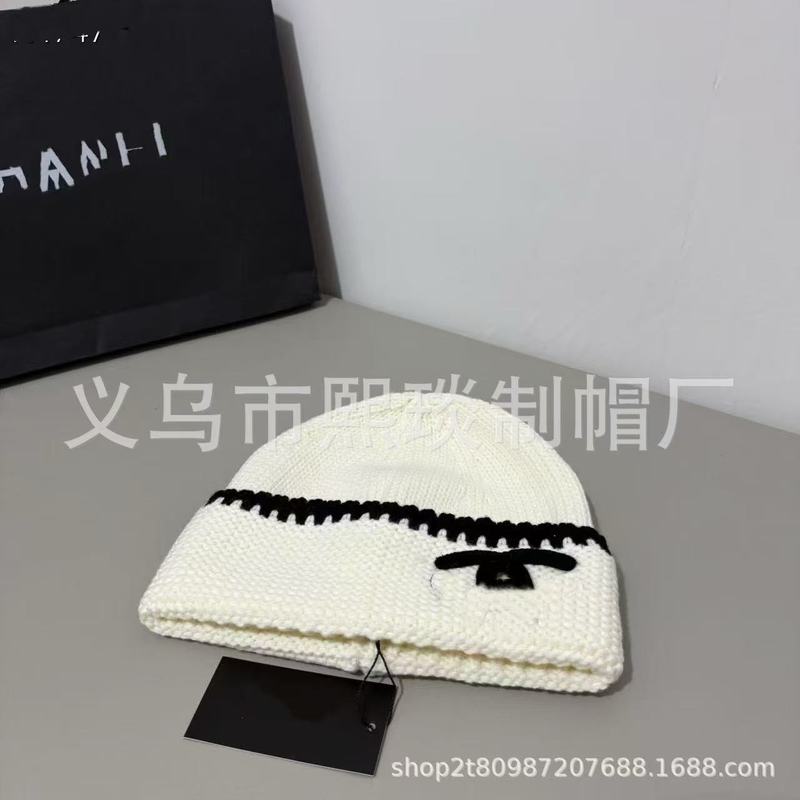 Xiaoxiangfeng ダブル C ハットの正しいバージョン、秋冬の暖かいフレグランスおばさんウール帽子、男性と女性用、多用途の有名な帽子|undefined