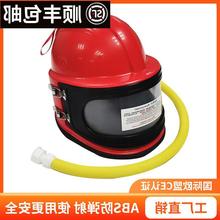 防护喷砂服油漆帽连体打砂头盔调温器空气分离呼吸净化供氧调节阀