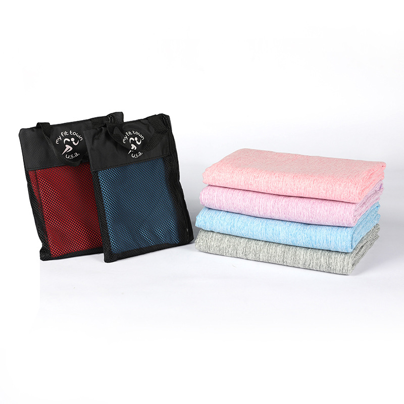 Toalla de Playa de Secado Rápido para Adultos, Efecto Gris Cáñamo, Absorbente, Portátil, de Microfibra para Hombre y Mujer