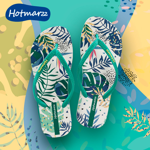 Hotmarzz new women's slippers anti-slip flip-flops outer slippers summer home flip-flops slippers