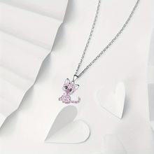 N 29152 Cartoon cat diamond necklace ��ͨè����������