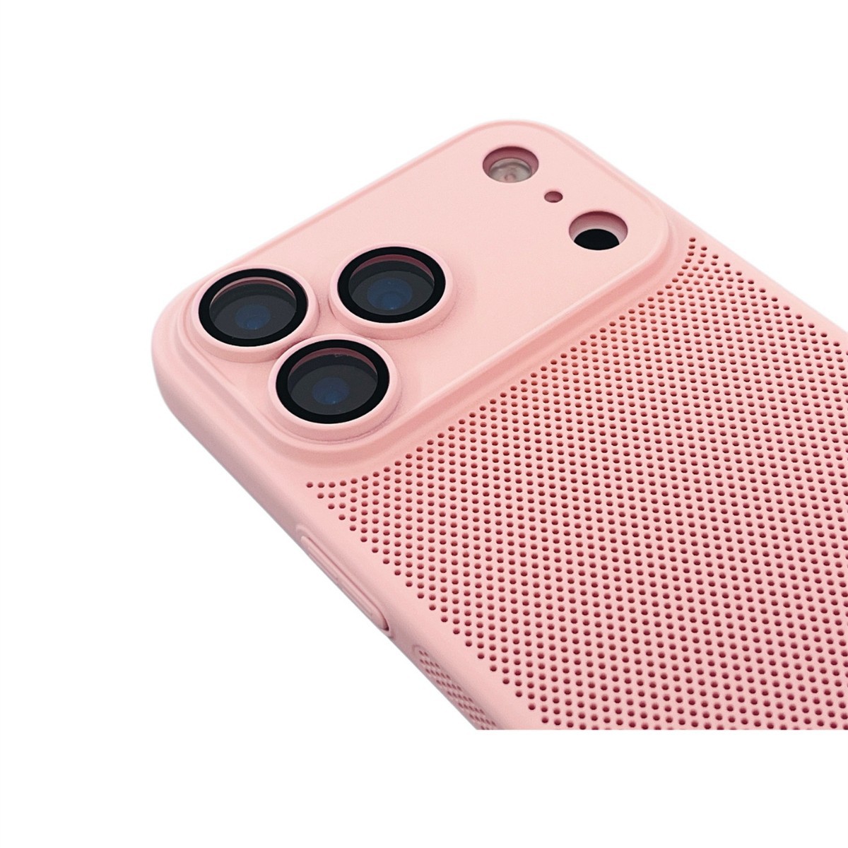 噴油散熱適用iPhone17PROMAX膚感手機殼蘋果16鏡頭膜簡約保護套15 3