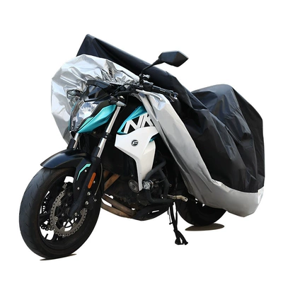 Car clothing: Motorcycle Cover, Patchwork Style