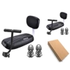 1 set of black back cushions+handrail+pedal plate+carton