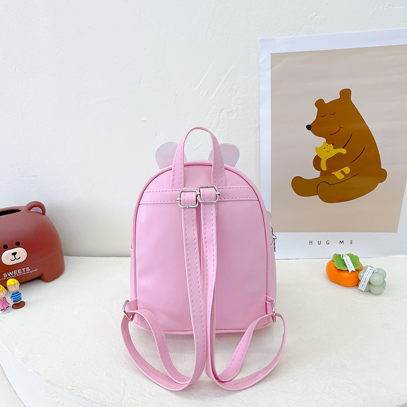 Nuevo 3 a 7 años de edad de los niños bolsa de lentejuelas mochila kindergarten mochila linda princesa chica Bolsa de Comercio Exterior