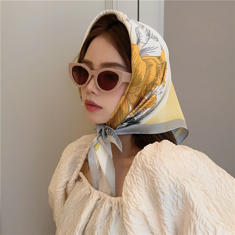 라인 플라워 그레이