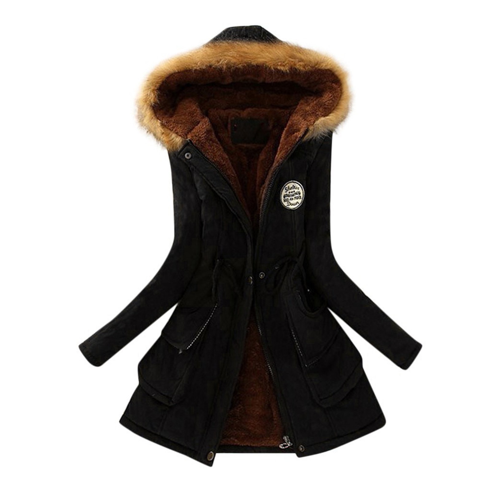 Chaqueta de invierno de gran tamaño para mujer – abrigo cálido y elegante de temporada