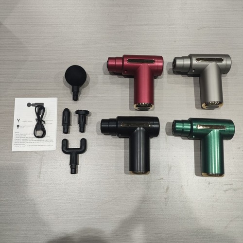 Mini Portable USB Rechargeable Electric Massage Gun Massager Portable Fitness Equipment Fascia Gun