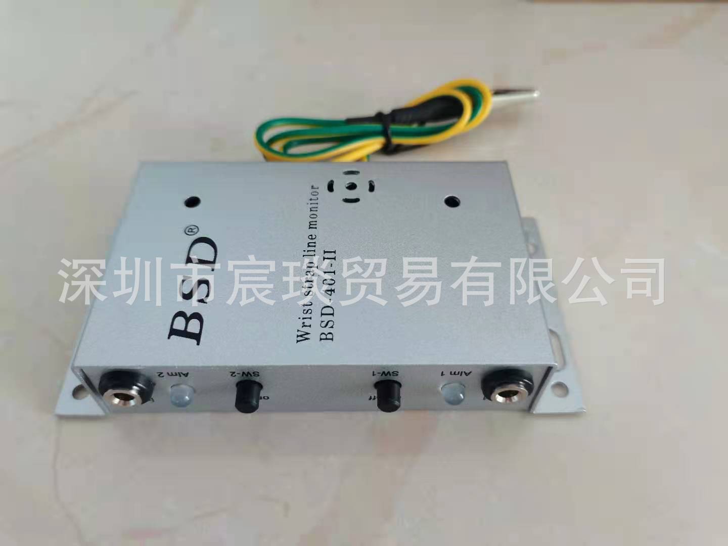 静电环在线监测仪手腕带自动报警器BSD-401-II一拖二手环监控仪11