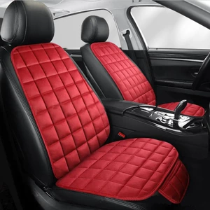 New car seat cushions, winter warm seat covers with backrest, universal fit for five-seater vehicles, five-seater car seat pads, available for drop shipping