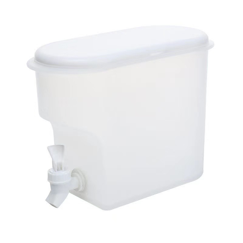 Refrigerador del hogar botella de agua fría con grifo de gran capacidad de té de frutas botella de agua fría bebida de jugo barril taza de agua de hielo al por mayor