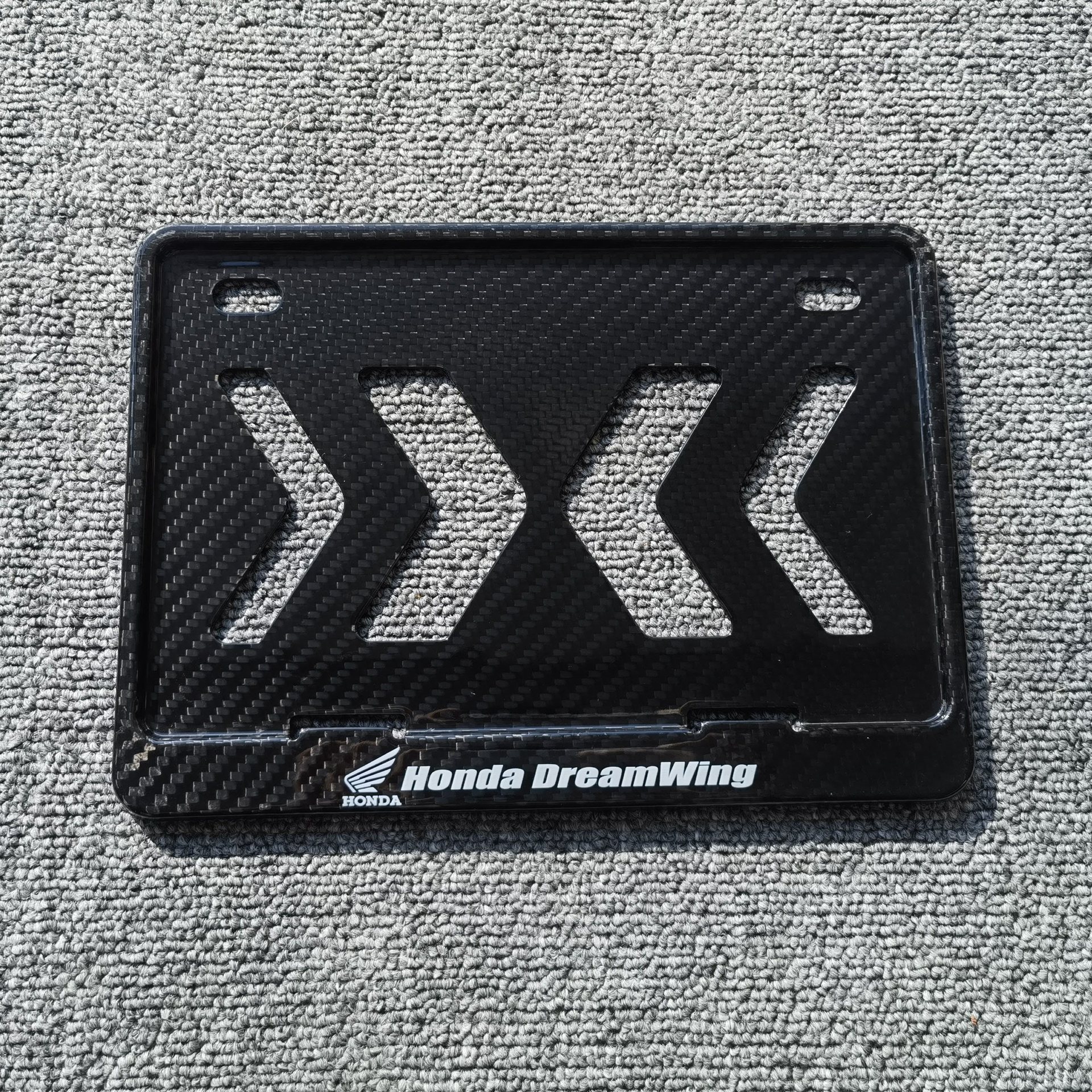 Plate Frame Bracket: Yamaha Nömrə qabı - motorcycle-molded-dry-carbon-twill-honda-big-trade