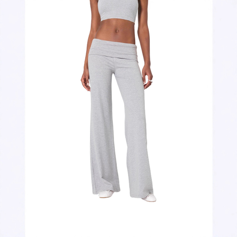 Women's casual pants, cross-border European and American style, Amazon spring/summer collection, export-quality, solid-color, slim-fit, long pants Women's casual pants, cross-border European and American style, Amazon spring/summer collection, export-quality, solid-color, slim-fit, long pants