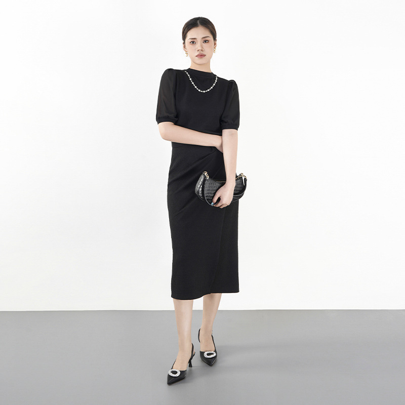 Elegant retro black set
