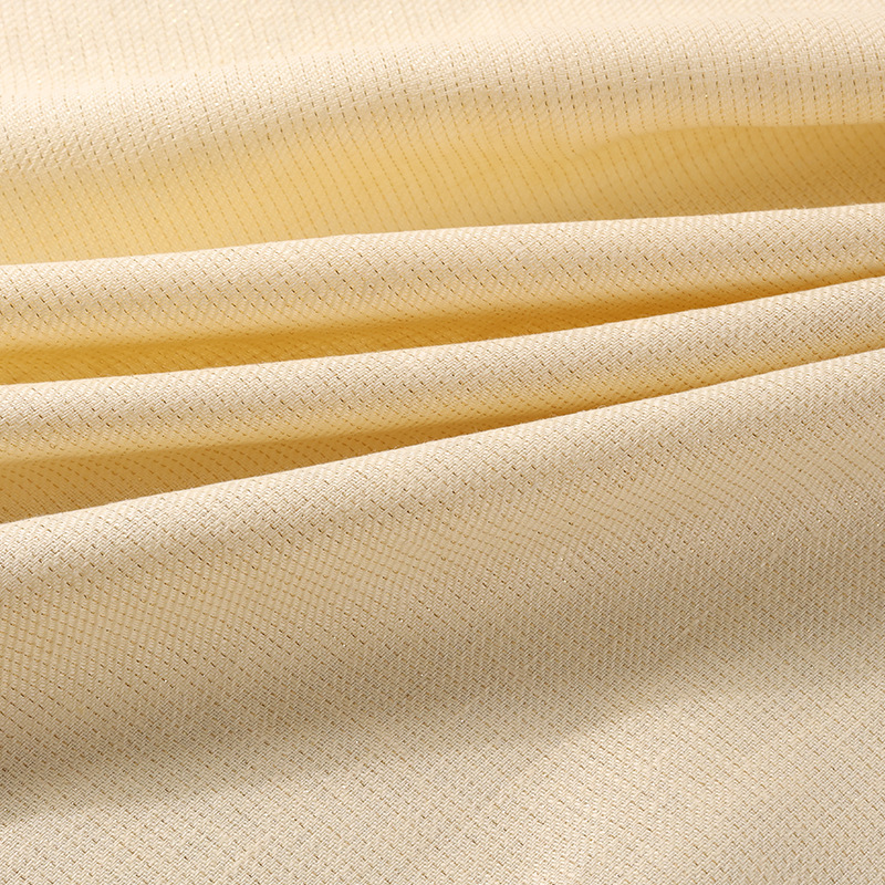 215 gramos de tela diagonal dorada de lino puro transpirable y cómoda camisa de primavera y verano con tela casual para pantalones image 4