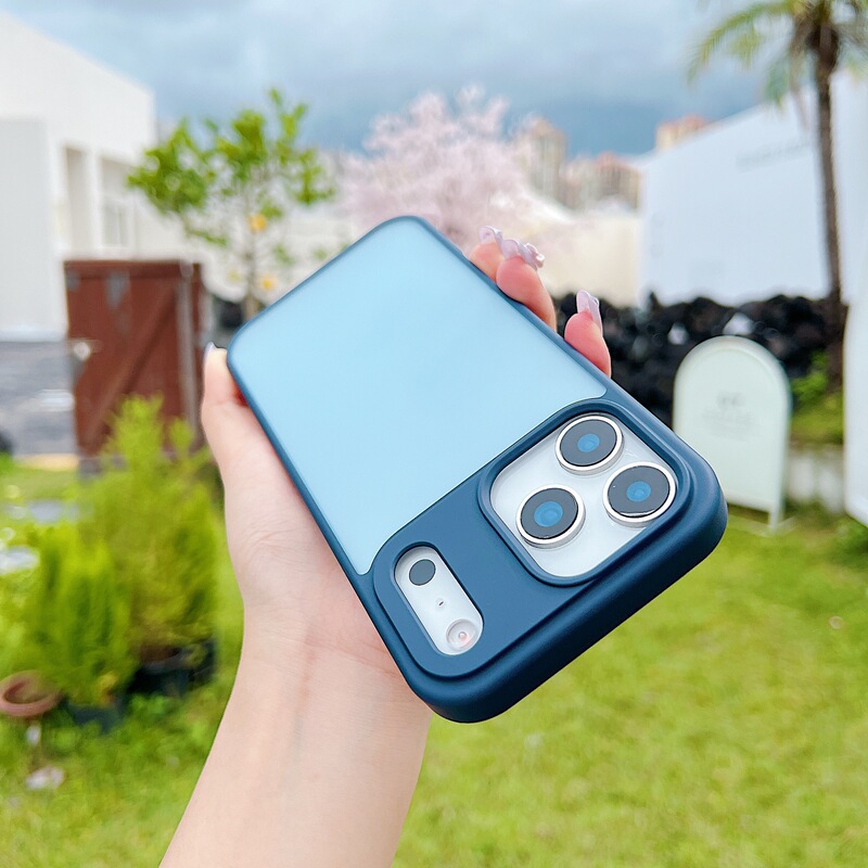 肤感磨砂苹果17promax手机壳简约 iPhone16/15半透14防摔13保护套|undefined