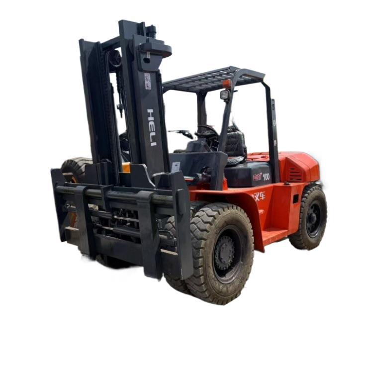 Comercio exterior 10 toneladas de carretillas elevadoras suministro al por mayor fuerza resultante 3 toneladas de carretillas elevadoras 5 toneladas de 10 toneladas de segunda mano carretillas elevadoras pesadas