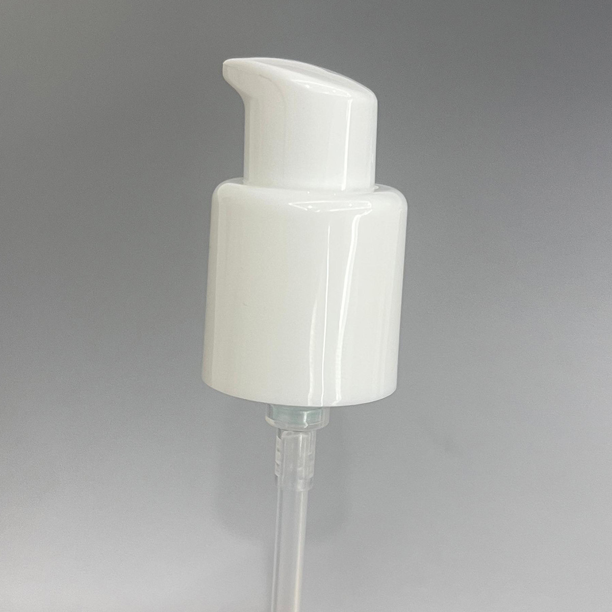 源头厂家20牙外置开关乳液泵粉泵化妆品按压式泵头精华乳液分液器