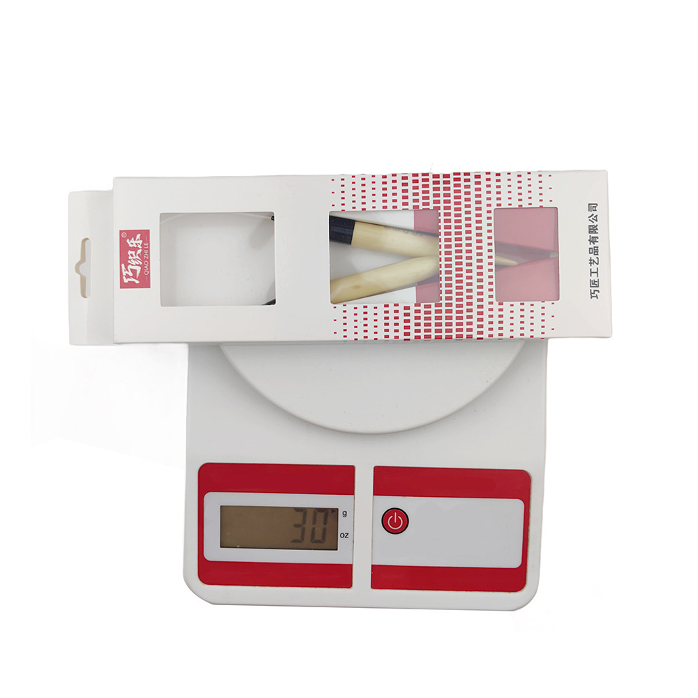 Herramientas de tejido transfronterizas Aguja de anillo de bambú Blanqueamiento 8CM Aguja de anillo de bambú de una pieza 80CM13 Pagar caja individual