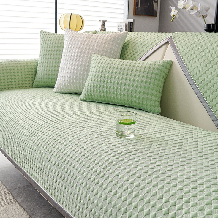 Europäisch-minimalistisch, Französisch-romantisch, Stretch-Sofabezug, kratzfester Couchüberzug, rutschfester Möbelschutz, waschbarer elastischer Bezug, Haustierfreundlich_voghion.com
