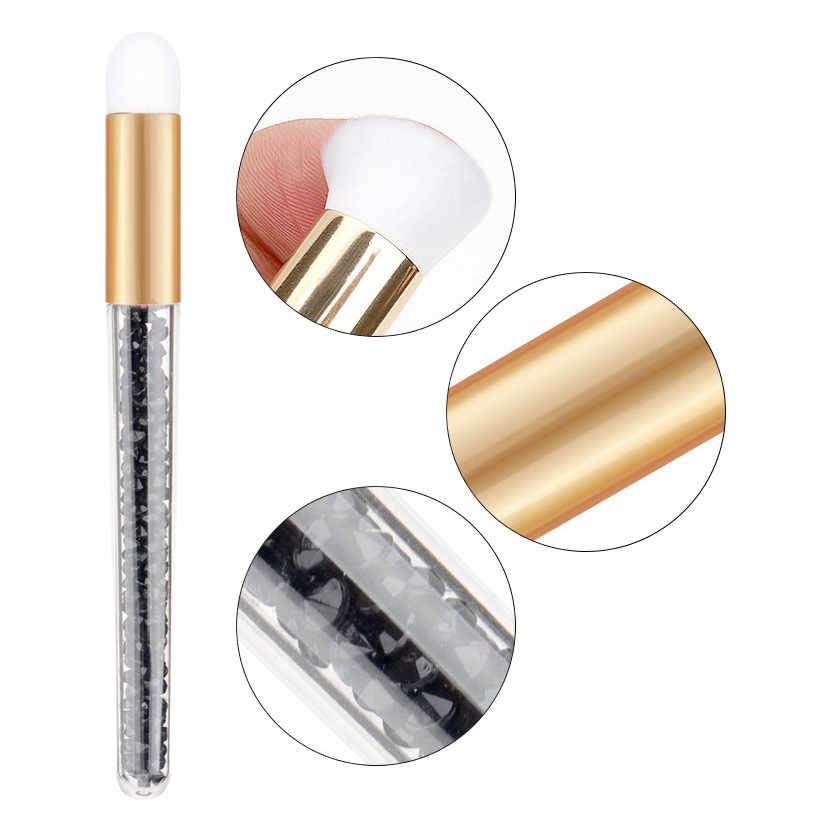 Cepillo de mousse de pestañas transfronterizo cepillo de labios multifuncional cepillo de lápiz labial limpieza nariz sombra cepillo de maquillaje belleza herramientas de belleza